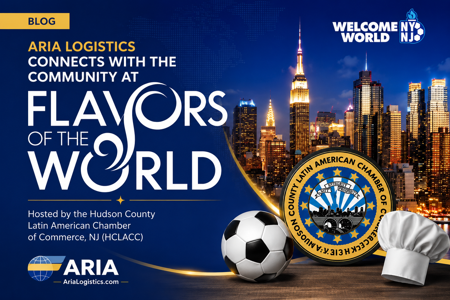 ARIA Logistics Connects With the Community at HCLACC’s Flavors of the World